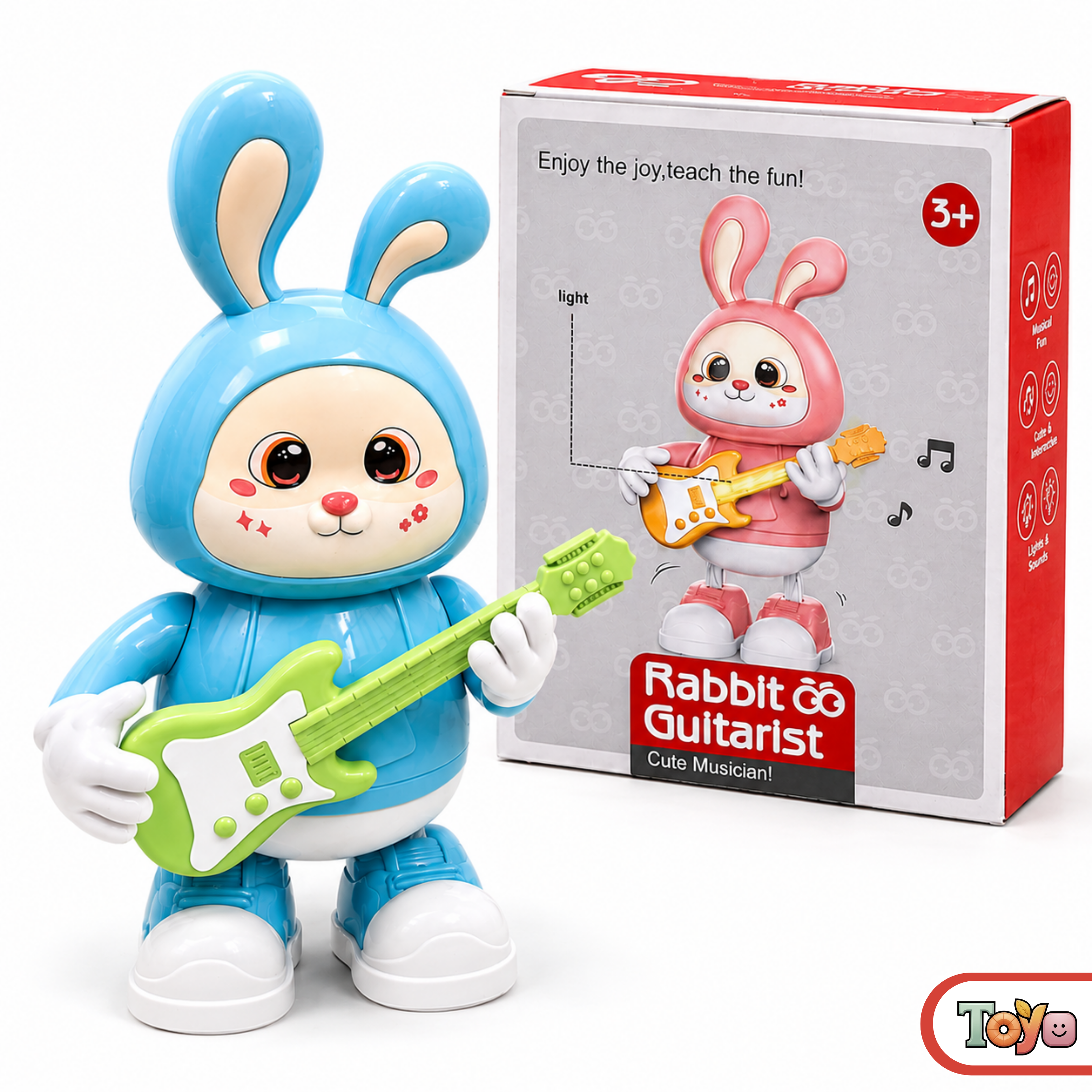 Rabbit Guitarist Musical Toy
