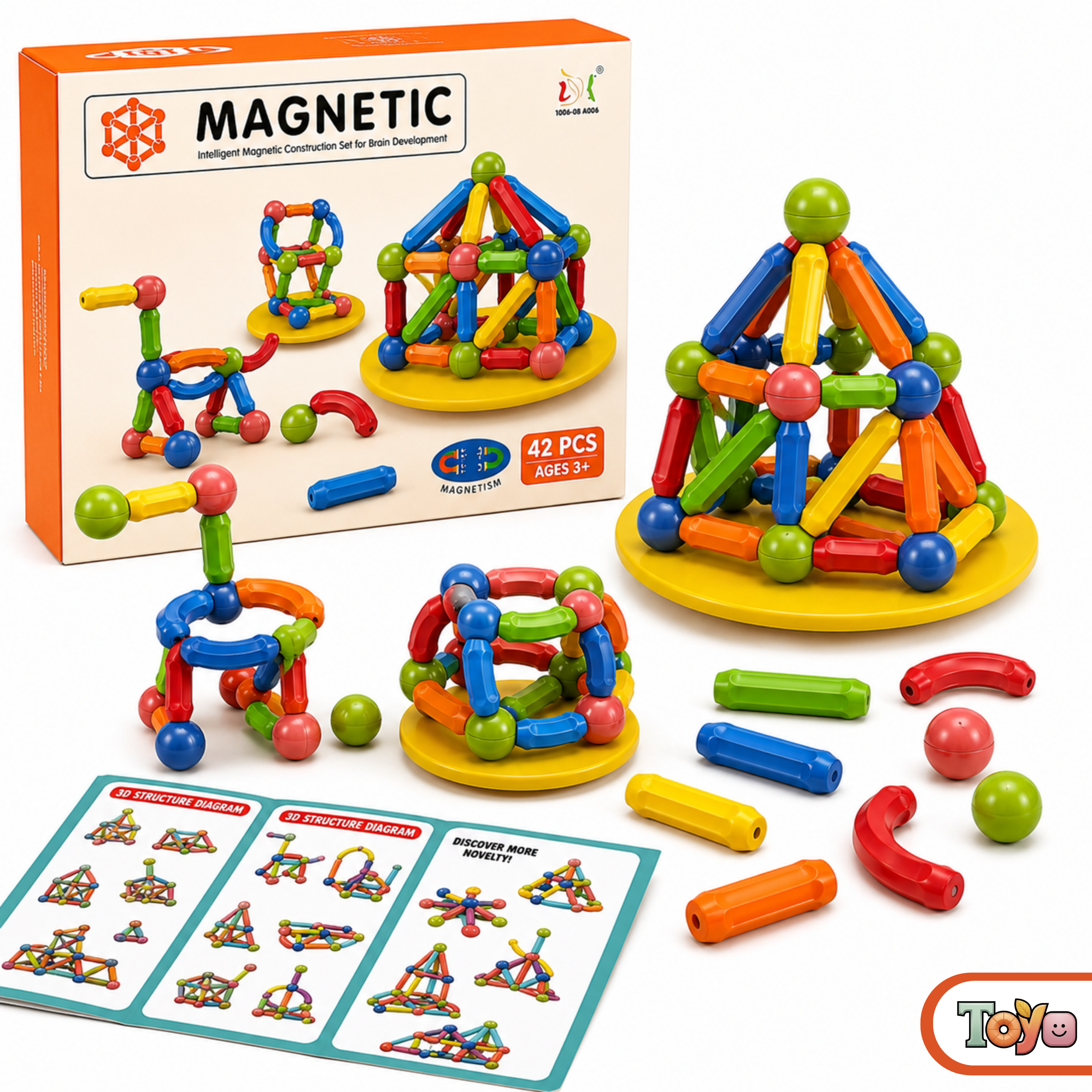 Magnetic Sticks (42 pcs)