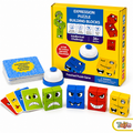 Expression Puzzle Building Blocks